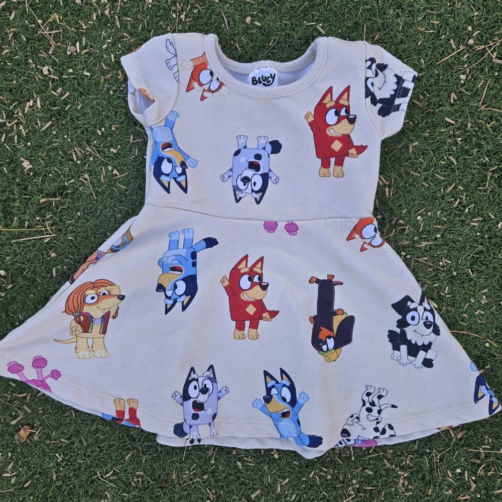 🐕 Bluey Character Dress Size 18M